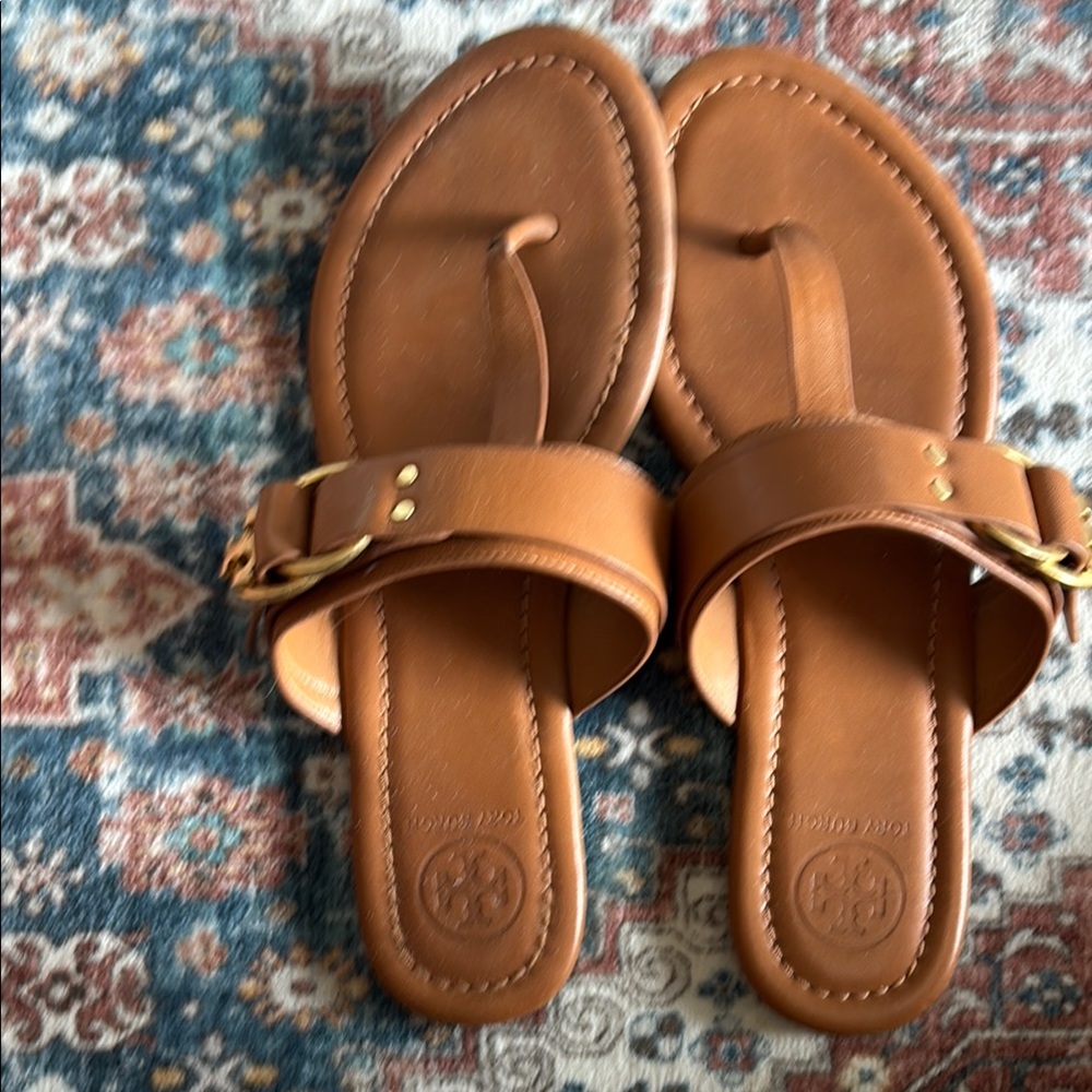 Tory Burch  Leather Sandals
